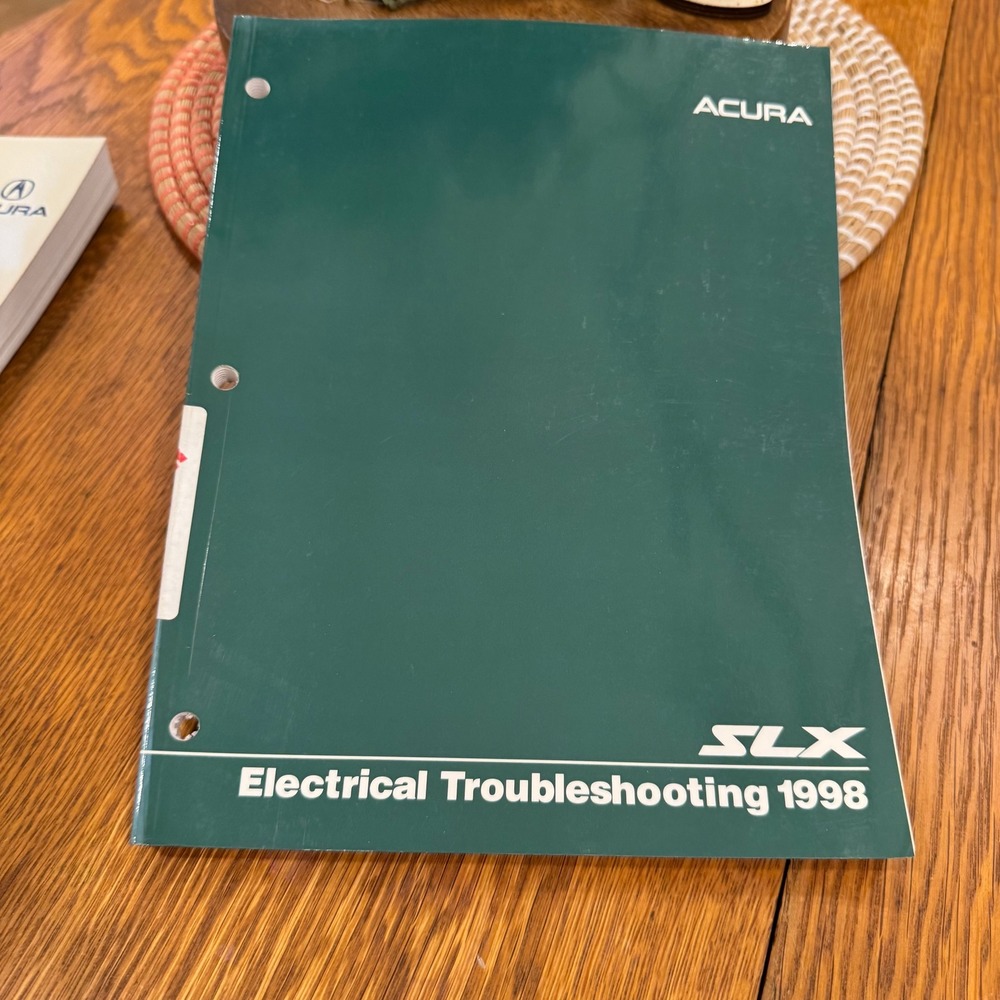 1998 Acura SLX Electrical Troubleshooting Manual ETM OEM Honda 61S3K00EL